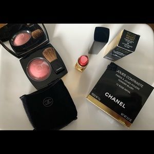 Chanel Blush Rose Initial and La Fascinante Lip